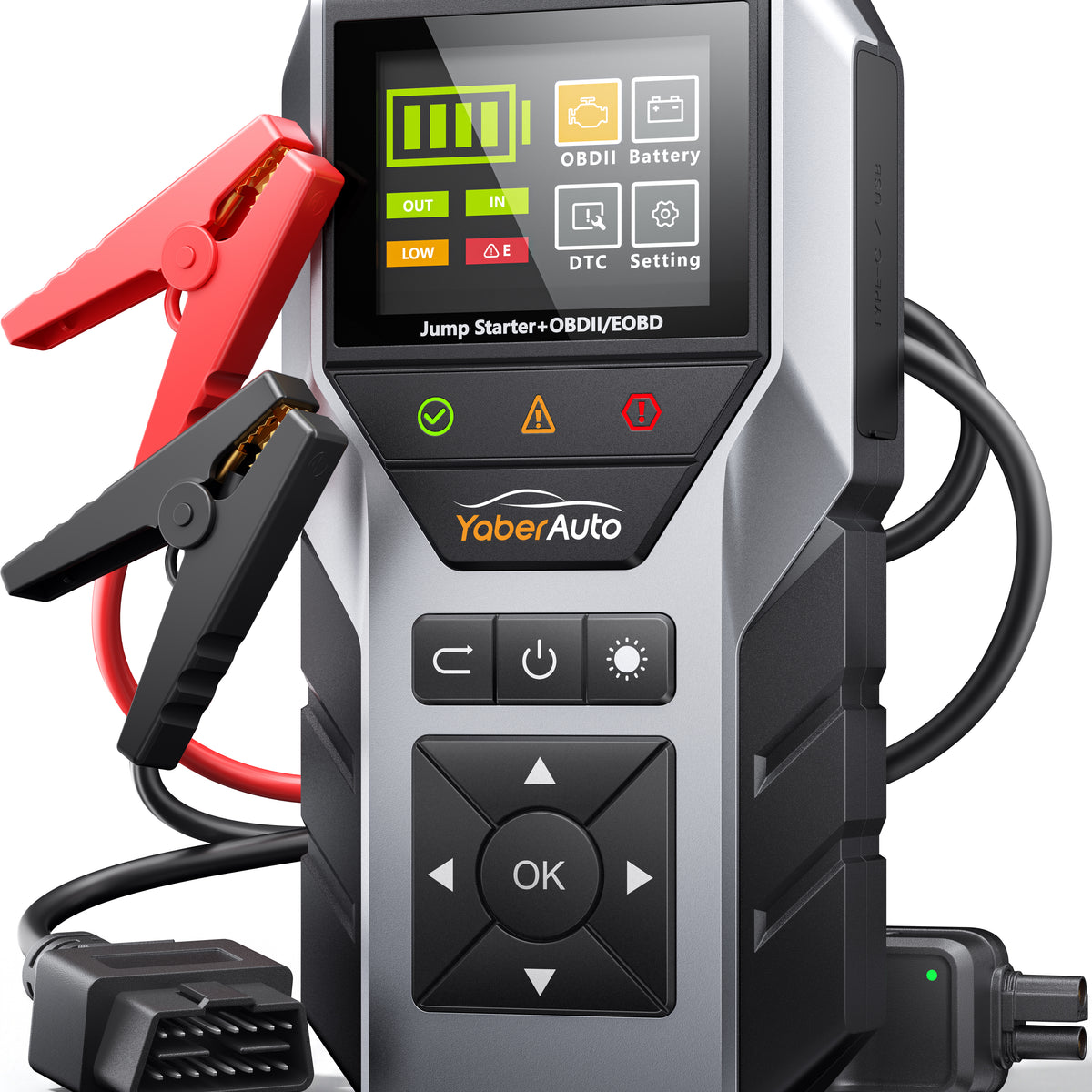AP04 Jump Starter with OBD2 Scanner