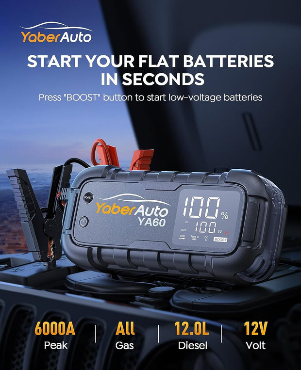 YaberAuto YA60 Jump Starter