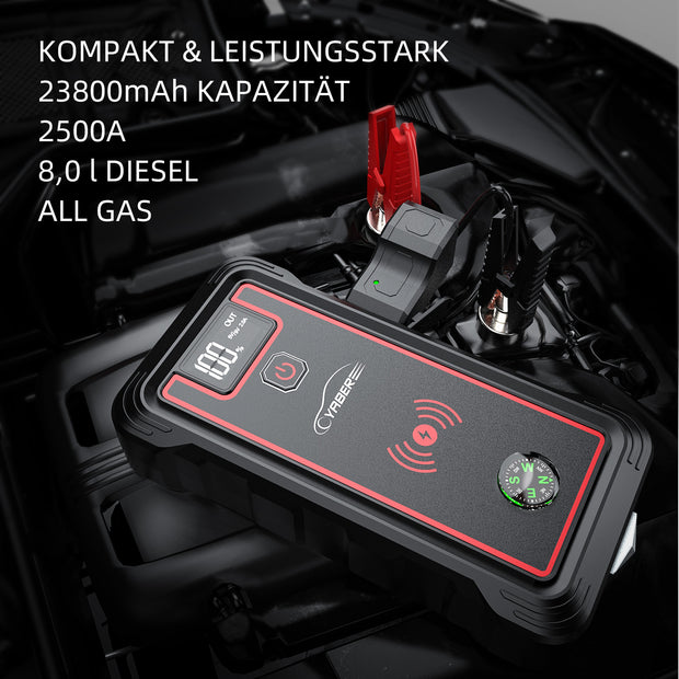 YABER YR800 2500A Starthilfe Powerbank